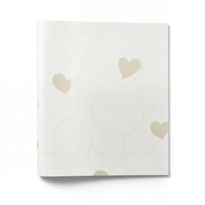 Youth and Children Wallpaper Off White with Beige, 10m x 0.53m