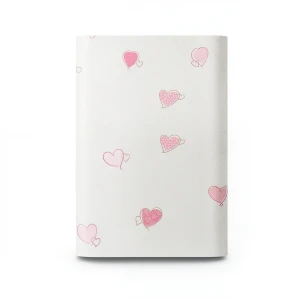 American Wallpaper Youth & Children 10m x 0.53m Off White Pink