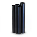 Al-Rajhi HDPE Pipes PE 80 Pressure 12.5 Bar OD 450 mm Thickness 40.9 mm Black