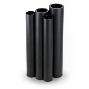 HDPE Pipes PE 80 Pressure 12.5 Bar 400 mm Diameter 36.3 mm Thickness Black