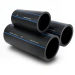 أنابيب HDPE السعودي PE 100 ضغط 6 بار قطر خارجي 500 مم سمك 19.1 مم لون أسود | مصنع أنظمة الانابيب السعودي (SPS)