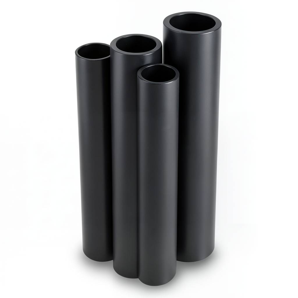 HDPE Pipes PE 80 Pressure 12.5 Bar Outside Diameter 500 mm Thickness 45.4 mm Black