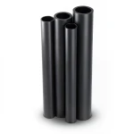 مواسير HDPE PE 100 ضغط 10 بار قطر خارجي 315 مم سمك 28.6 مم لون أسود