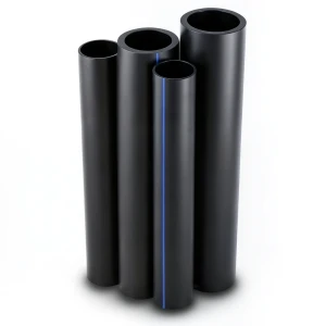 HDPE Pipes PE 80 Pressure 12.5 Bar Diameter 560 mm Thickness 50.8 mm Black