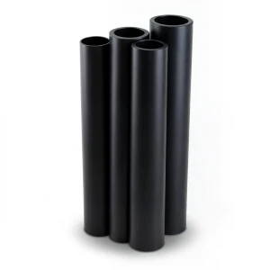 HDPE Pipes PE 80 Pressure 12.5 Bar 710 mm Diameter 64.5 mm Thickness Black