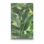 German Wall Decoration Leaf-patterned Design Size 10m×0.53m, Green Color, Model 473407