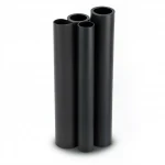 مواسير HDPE الراجحي PE 63 ضغط 4 بار قطر خارجي 200 مم سمك 7.7 مم لون اسود