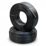 أنابيب HDPE الراجحي PE 80 ضغط 10 بار قطر خارجي 25 مم سمك 2 مم لون اسود