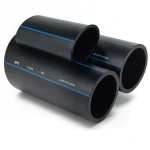 SPS HDPE Pipes PE 100 Pressure 10 Bar Outside Diameter 500 mm Thickness 29.7 mm Black | Saudi Pipes Systems (SPS)