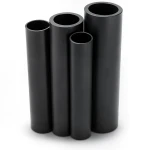 HDPE Pipes PE 80 Pressure 12.5 Bar 710 mm Diameter 64.5 mm Thickness Black