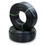 أنابيب HDPE الراجحي PE 80 ضغط 8 بار قطر خارجي 20 مم سمك 3 مم لون اسود