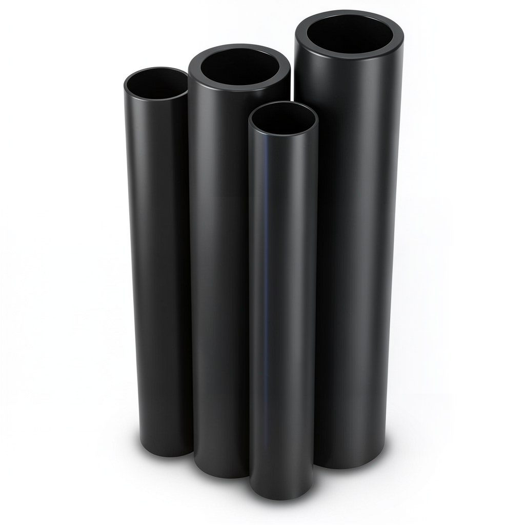 مواسير HDPE للري الراجحي PE 80 ضغط 16 بار قطر خارجي 140 مم سمك 15.7 مم لون أسود