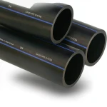 أنابيب HDPE السعودي PE 100 ضغط 6 بار قطر خارجي 560 مم سمك 21.4 مم لون اسود | مصنع أنظمة الانابيب السعودي (SPS)