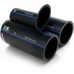 SPS HDPE Pipe PE 100 Pressure 1 Bar Outside Diameter 560 mm Thickness 50.8 mm Black | Saudi Pipes Systems (SPS)