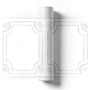 American Youth and Children Wallpaper 10m x 0.53m Off White with Gray