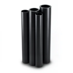مواسير HDPE PE 80 ضغط 16 بار قطر 160 مم سمك 17.9 مم لون أسود