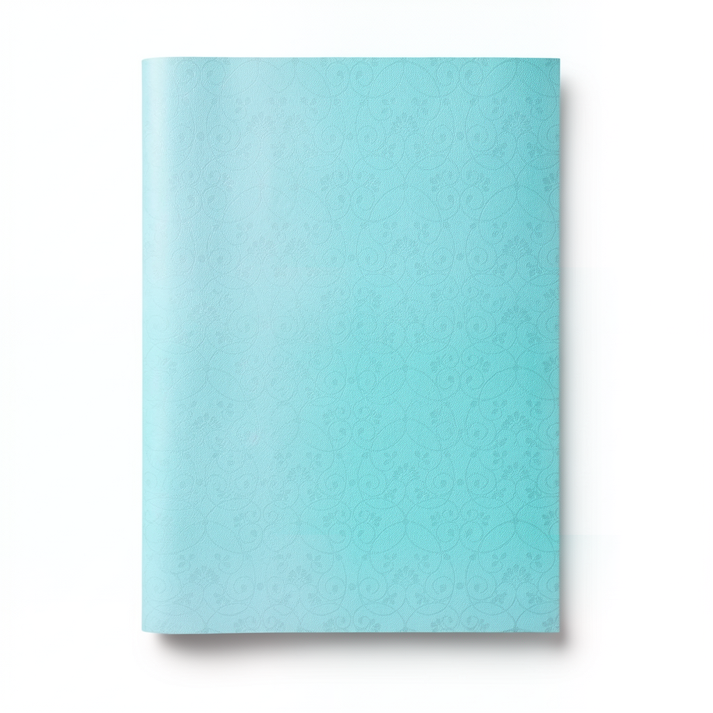 Youth and Children Wallpaper 10m x 0.53m Cyan Color, Model GK8872