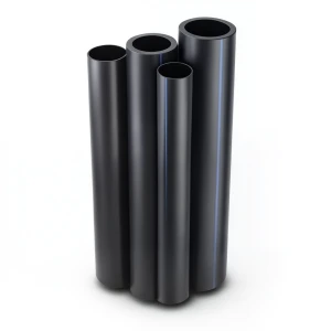 HDPE Pipes PE 80 16 Bar 225 mm Diameter 25.2 mm Thickness Black