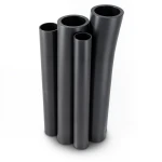 HDPE Pipes PE 80 16 Bar 225 mm Diameter 25.2 mm Thickness Black