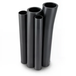 مواسير HDPE PE 80 ضغط 16 بار قطر 225 مم سمك 25.2 مم لون أسود
