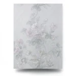 Floral Wallpaper 10 m x 0.70 m Pale Gray, Model 13015
