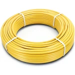 Al-Rajhi HDPE Pipes PE 80 Pressure 8 Bar Outside Diameter 32 mm Thickness 3 mm Yellow