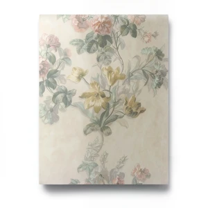 Rose Wallpaper 10 m x 0.70 m Beige, Model 13018
