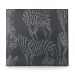 Italian Wallpaper Dark Grey Color 10.05m x 1.06m, Model TCW007TCAHOUZ018