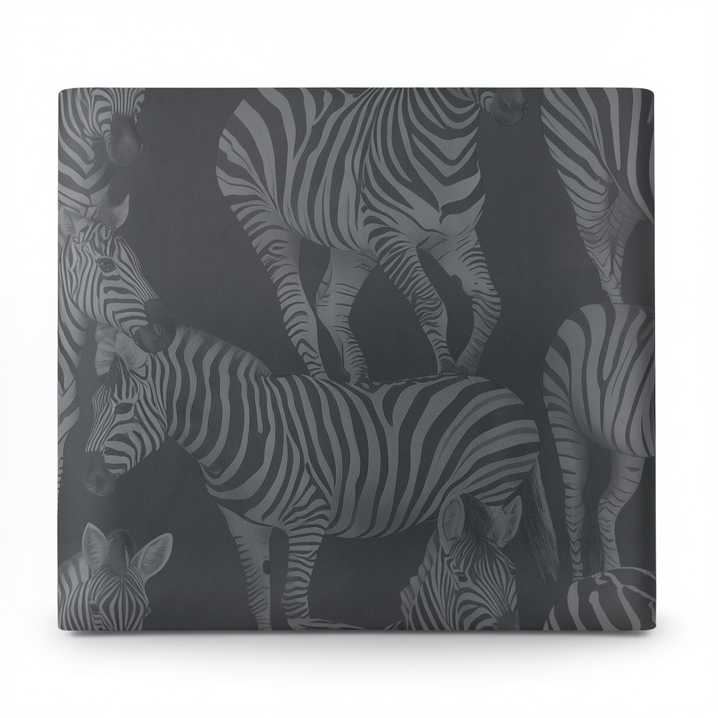 Italian Wallpaper Dark Grey Color 10.05m x 1.06m, Model TCW007TCAHOUZ018