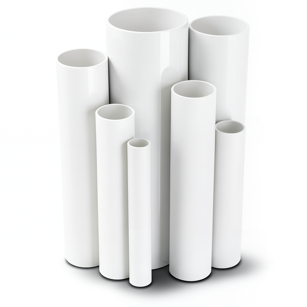 UPVC Pipes 2.5 Bar Pressure 500 mm Diameter 4 mm Thickness White