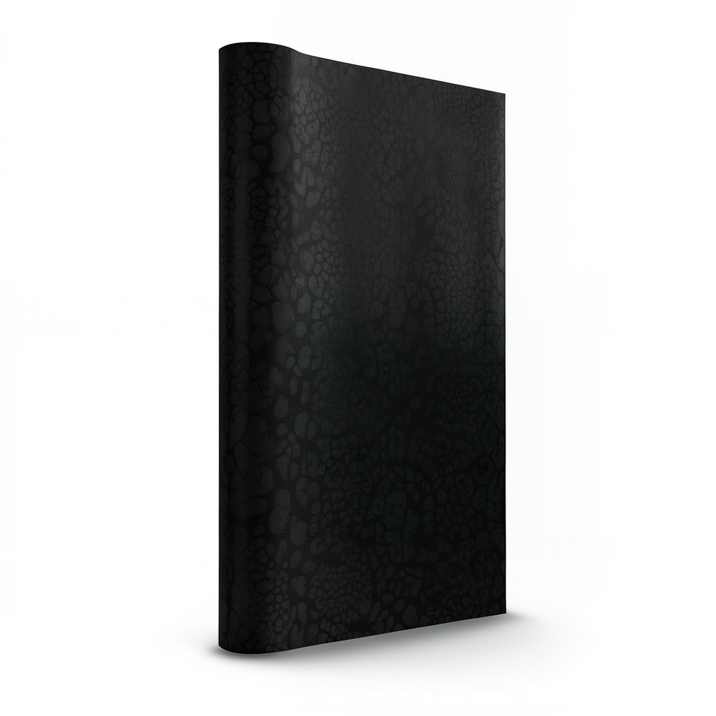 Italian Wall Decoration Patterned Wallpaper 10.05m x 1.06m Black