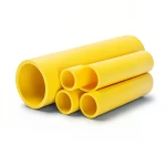 HDPE Pipes PE 100 Pressure 10 Bar Outside Diameter 355 mm Thickness 32.3 mm Yellow