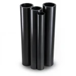 HDPE Pipes PE 80 Pressure 8 Bar Outside Diameter 355 mm Thickness 32.3 mm Black