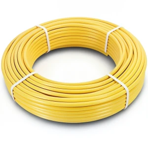 Al-Rajhi HDPE Pipes PE 80 Pressure 8 Bar Diameter 25 mm Thickness 3 mm Yellow