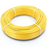 HDPE Pipes PE 80 Pressure 8 Bar OD 50 mm Thickness 4.6 mm Yellow
