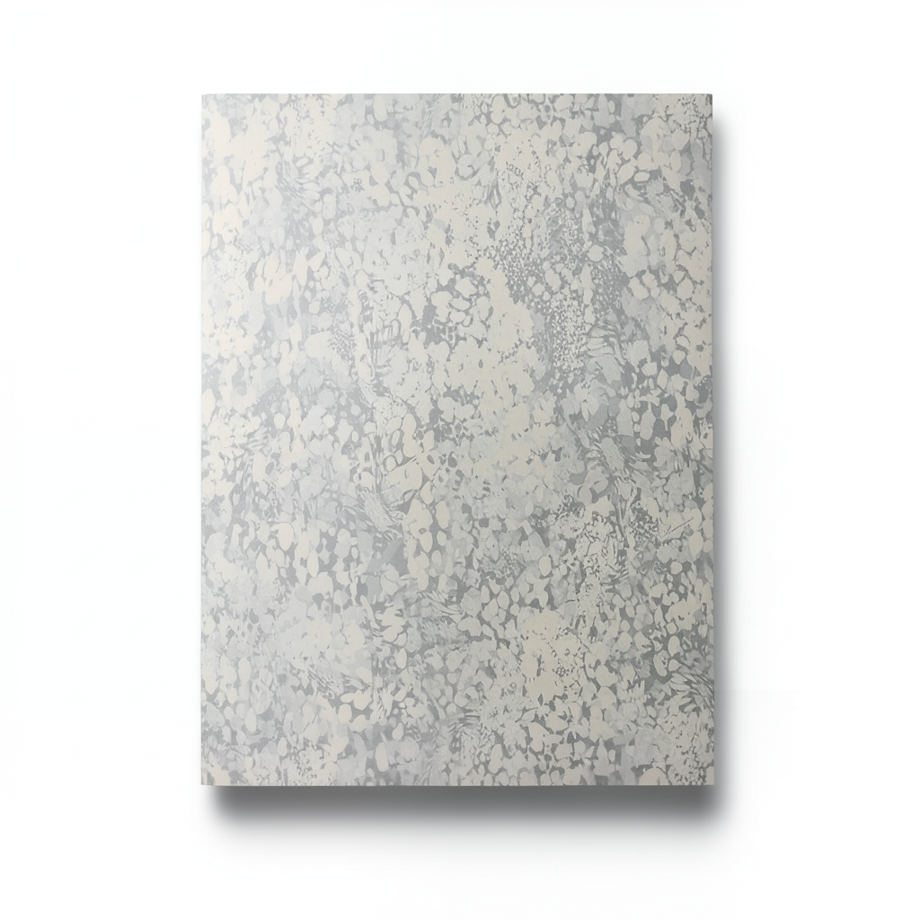 Italian Wallpaper 10m x 0.73m Light Grey with Beige, Model 24073
