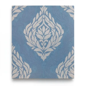 German Wallpaper Blue Color 10m x 0.53m, Model 10060-44