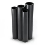 مواسير HDPE PE 80 ضغط 16 بار قطر 355 مم سمك 39.7 مم أسود