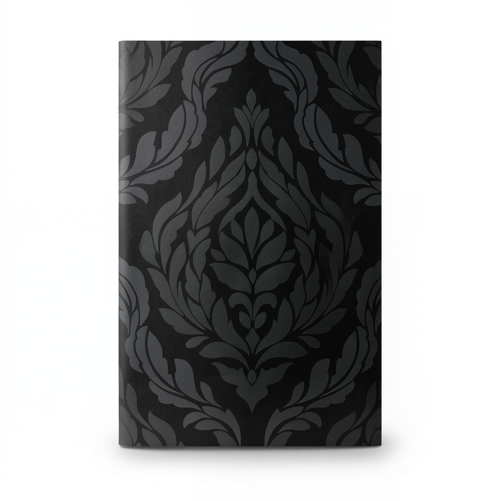 German Wall Covering 10m x 0.53m Black Color, Model 10060-37