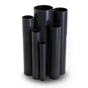 UPVC Pipes Nominal Pressure 6 Bar Outside Diameter 710 mm Thickness 20.7 mm Black