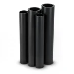 مواسير HDPE PE 80 ضغط 16 بار قطر خارجي 500 مم سمك 55.8 مم وزن 77.3 كجم/م لون أسود