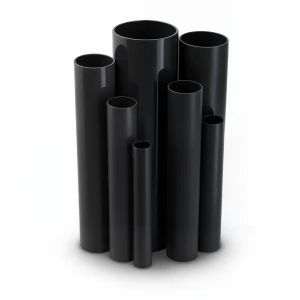UPVC Pipes Nominal Pressure 2.5 Bar Outside Diameter 160 mm Thickness 1.8 mm Black