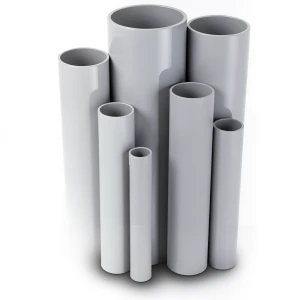 UPVC Pipes Pressure 4 Bar Outside Diameter 160 mm Thickness 3.2 mm Gray