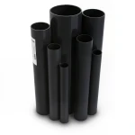 UPVC Pipes Nominal Pressure 4 Bar Size 160 mm Thickness 3.2 mm Black
