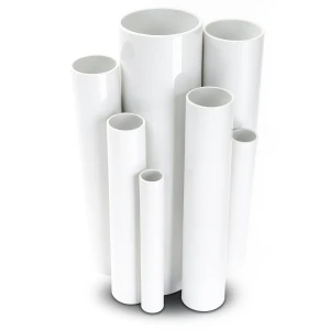 مواسير UPVC ضغط 6 بار قطر خارجي 160 مم سمك 4.7 مم لون أبيض