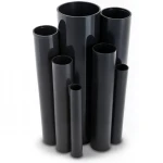 UPVC Pipes Nominal Pressure 6 Bar Outside Diameter 160 mm Thickness 4.7 mm Black