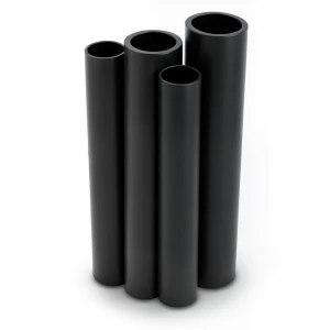 مواسير HDPE PE 80 ضغط 8 بار قطر خارجي 355 مم سمك 32.3 مم لون أسود