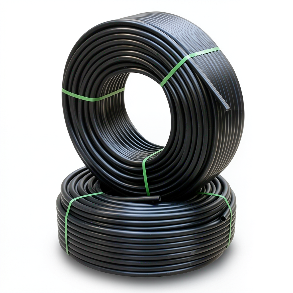 Al-Rajhi HDPE Pipes PE 80 Pressure 16 Bar Outside Diameter 50 mm Thickness 5.6 mm Black