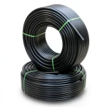 Al-Rajhi HDPE Pipes PE 80 Pressure 16 Bar Outside Diameter 50 mm Thickness 5.6 mm Black