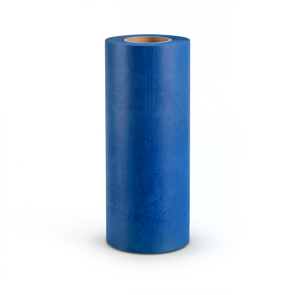 Italian Wallpaper Size 10m x 1.06m Blue Color, Model 24086